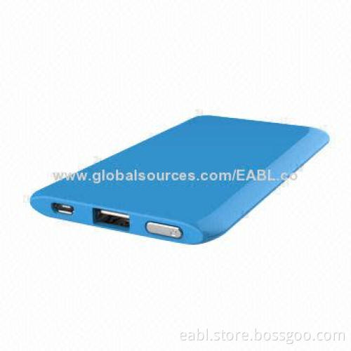 5,000mAh Portable Power Chargers/Power Banks with Colorful, Safe, OEM/ODM Orders Available